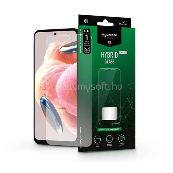 MYSCREENPROTECTOR MSP LA-2316 Xiaomi Redmi Note 12 4G Hybrid Glass Lite rugalmas üveg képernyővédő fólia