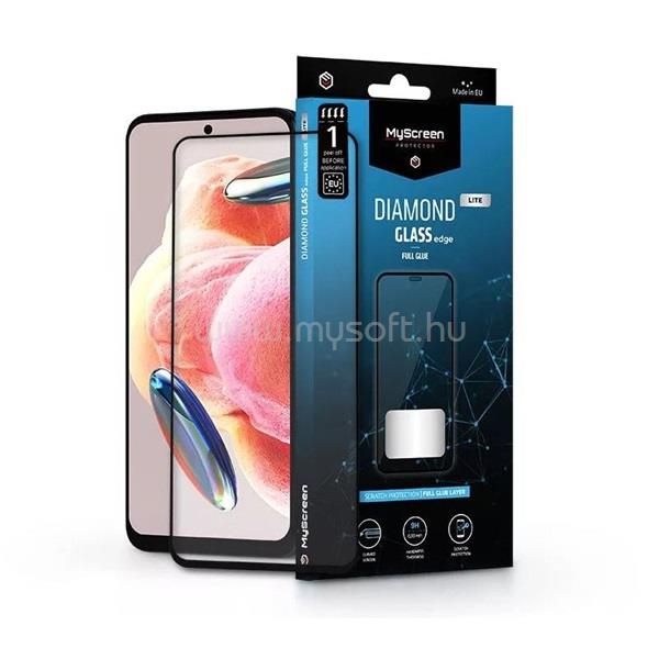 MYSCREENPROTECTOR MSP LA-2319 Xiaomi Redmi Note 12 4G/5G/Pro 5G/12 Pro+ Diamond Glass Lite Edge 2.5D edzett üveg kijelzővédő fólia