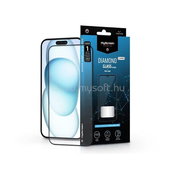 MYSCREENPROTECTOR MSP LA-2330 Apple iPhone 15 Plus/15 Pro Max Diamond Glass Lite edzett üveg képernyővédő fólia