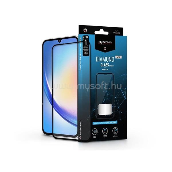 MYSCREENPROTECTOR MSP MS230070 Samsung Galaxy A35 Diamond Glass Lite Edge edzett üveg képernyővédő fólia