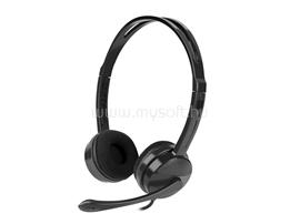 NATEC CANARY vezetékes headset (fekete) NSL-1295 small