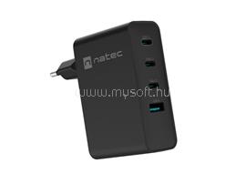 NATEC Ribera 1xUSB-A 3xUSB-C 100W fali töltő fekete NUC-2234 small