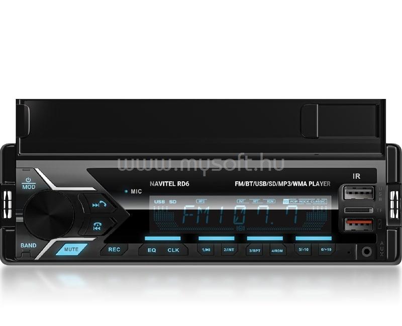 NAVITEL RD6 Digitális autórádió telefontartóval