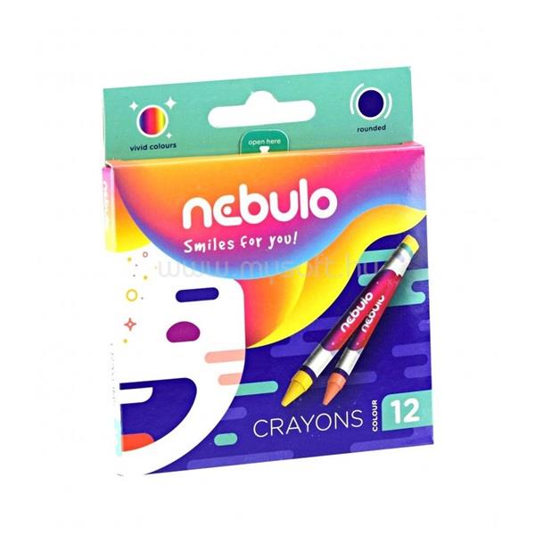NEBULÓ 12db-os vegyes színű zsírkréta