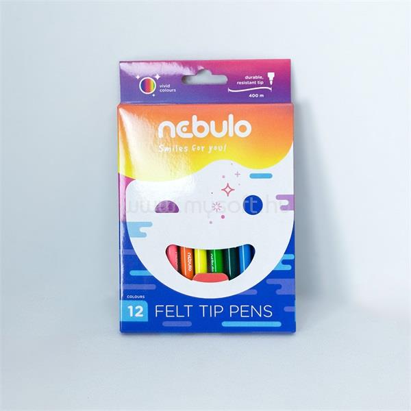 NEBULO 150 g 12 db színes gyurma készlet