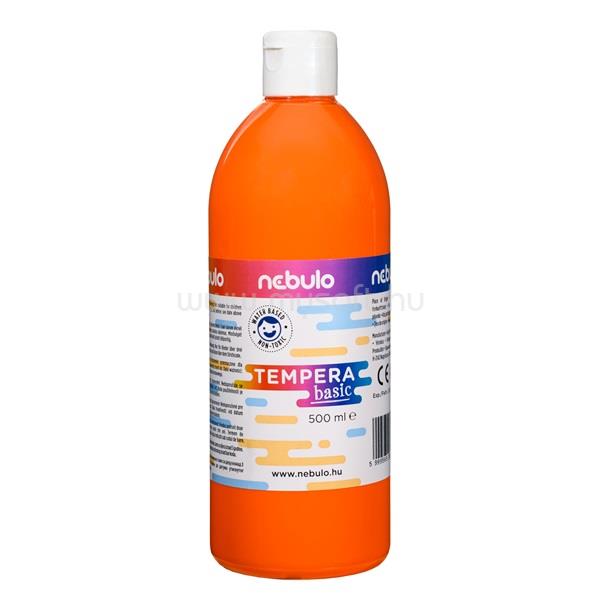 NEBULO 500 ml-es narancssárga tempera festék