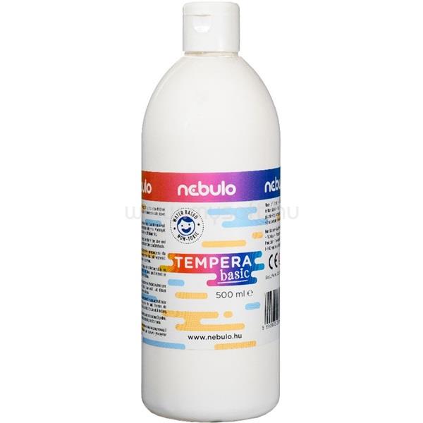 NEBULO 500ml-es fehér tempera festék