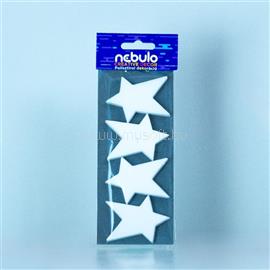 NEBULO Creative Dekor Csillagok 4 db-os 8x20 cm polisztirol dekoráció NEBULO_PSD-CS-4-8X20 small