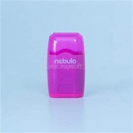 NEBULO dupla tartályos vegyes színű hegyező és radír NEBULO_R+HKT-1 small