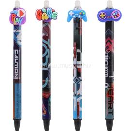 NEBULO Gamer radírozható nyomógombos zselés toll NEBULO_DT-GAMER small