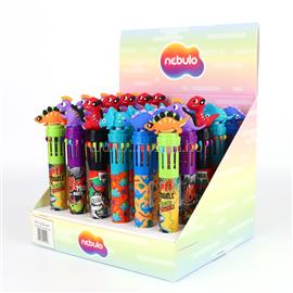 NEBULO Golyóstoll 10színű, baby dino, 30 db/display Nebulo NEBULO_61029 small