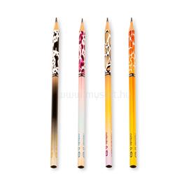 NEBULO Grafitceruza HB, háromszögletű, 72 db/doboz, Nebulo, vegyes minták, Állatmintás NEBULO_61610 small