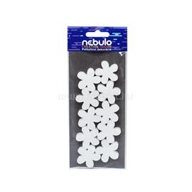 NEBULO Hungarocell dekoráció, mini virágok, 10 db/csomag, 8x20 cm, Nebulo NEBULO_55669 small