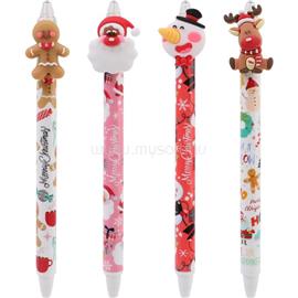 NEBULO Karácsony 4 nyomógombos golyóstoll NEBULO_DTG-XMAS4-003 small