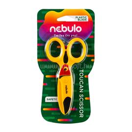 NEBULO Olló, 12cm, biztonsági, műanyag tukán forma, Nebulo NEBULO_32243 small
