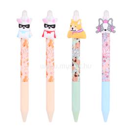 NEBULO Pörgetős kutyusok radírozható nyomógombos zselés toll NEBULO_DT-SPIN-03 small