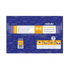 NEBULO Tankönyvborító, A4, 10ív/csomag, öntapadós, sima, Nebulo NEBULO_49400 small