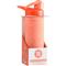NEBULO Wabo 450ml korall üveg csatos kulacs NEBULÓ_WUCS-450-KO small