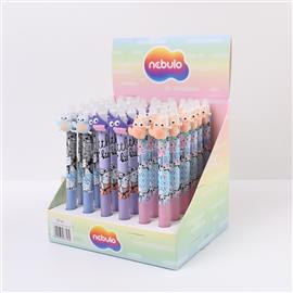 NEBULO Zseléstoll radírozható, Vicces Cicák, 36 db/display Nebulo NEBULO_55656 small