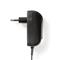 NEDIS ACPA002 univerzális hálózati adapter, állítható 3V-12V, 1,5A, 1,8m, 6 cserélhetó fej, fekete ACPA002 small