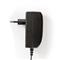 NEDIS ACPA003 univerzális hálózati adapter, állítható 9V-24V, 1,8m, 24W, 6 cserélhető adapter fej, fekete ACPA003 small