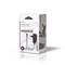 NEDIS ACPA003 univerzális hálózati adapter, állítható 9V-24V, 1,8m, 24W, 6 cserélhető adapter fej, fekete ACPA003 small