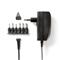 NEDIS ACPA007 univerzális AC-DC tápegység, állítható 3V-12V, 2,25A, 27W, 6 cserélhetó táp dugó ACPA007 small