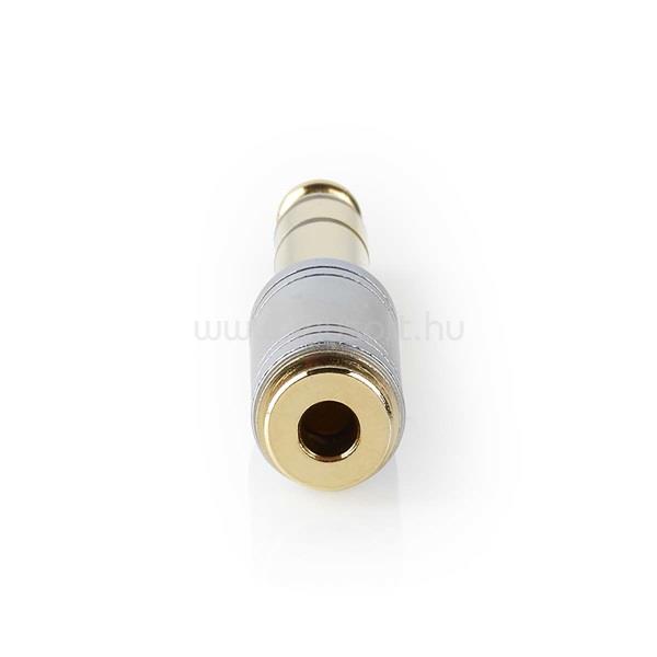 NEDIS CAGC23930ME 6,35 mm sztereo jack dugó - 3,5 mm sztereo jack aljzat adapter, aranyozott