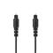 NEDIS CAGL25000BK100 optikai audio kábel, TosLink dugó, hossz 10m CAGL25000BK100 small