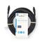 NEDIS CAGL25000BK100 optikai audio kábel, TosLink dugó, hossz 10m CAGL25000BK100 small