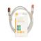 NEDIS Cat6 patch kábel, szürke, aranyozott érintkezők, 10/100/1000 Mbit/s, hossz 1m, CCGL85220GY10 CCGL85220GY10 small