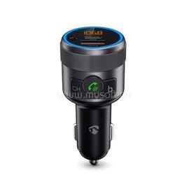 NEDIS CATR3024BK FM transmitter, Bluetooth, PD 18 W / PD 24 W, Gyorstöltés, Basszuskiemelés, Google Asszisztens / Siri CATR3024BK small