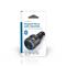 NEDIS CATR3024BK FM transmitter, Bluetooth, PD 18 W / PD 24 W, Gyorstöltés, Basszuskiemelés, Google Asszisztens / Siri CATR3024BK small