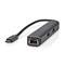 NEDIS CCBW64210AT02 USB-C (USB C) dugó - 3x USB, HDMI, RJ45, 5 Gbps CCBW64210AT02 small