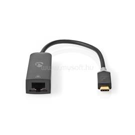 NEDIS CCBW64952AT02 USB-C 3.2 Gen 1, 1000 Mbps,  USB C apa - RJ45 anya, 0,20 m CCBW64952AT02 small