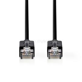 NEDIS CCBW85100AT150 UTP Cat5e patch kábel, LSZH, RJ45, 10/100/1000 Mbit/s, hossz 15m, fekete CCBW85100AT150 small