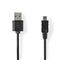 NEDIS CCCGL60301BK20 USB mini 5p (mini USB)kábel, USB 2.0  USB-A dugó  USB mini 5p dugó, 480 Mbps. 2m CCGL60301BK20 small