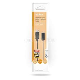 NEDIS CCGB37150BK02 Display - HDMI adapter, 4K@30Hz Nikkelezett 0,20 m CCGB37150BK02 small