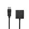 NEDIS CCGB37351BK02 display port dugó - HDMI aljzat adapter CCGB37351BK02 small