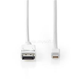 NEDIS CCGB37404WT20 DisplayPort 1.4 kábel, displayport dugó - mini display port dugó, 8K@60Hz, 2m CCGB37404WT20 small