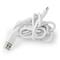 NEDIS CCGB60800WT15 flexibilis USB A - USB C (USB-C) kábel, USB2.0, 15W, hossz 1,5m, fehér rugalmas szilikon CCGB60800WT15 small