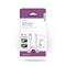 NEDIS CCGB60800WT15 flexibilis USB A - USB C (USB-C) kábel, USB2.0, 15W, hossz 1,5m, fehér rugalmas szilikon CCGB60800WT15 small