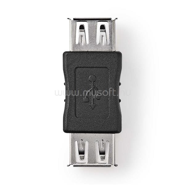 NEDIS CCGB60900BK USB toldó, USB aljzat - aljzat