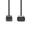 NEDIS CCGL37100BK10 Display port dugó - HDMI dugó kábel 1080p, 1m CCGL37100BK10 small