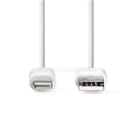 NEDIS CCGL39300WT10 USB 2.0, Apple Lightning 8-Pin kábel MFI engedélyes Apple chipkészlettel, 1m CCGL39300WT10 small