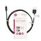 NEDIS CCGL60601BK10 USB A - USB C (USB-C) kábel, 5W, hossz 1m CCGL60601BK10 small