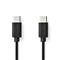 NEDIS CCGL60700BK10 USB C - USB C (USB-C) kábel, USB2.0, 60W, hossz 1m CCGL60700BK10 small