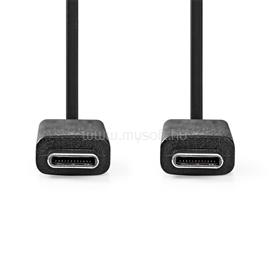 NEDIS CCGL64750BK10 USB C - USB-C kábel, USB3.2 Gen 2, 240W, 20 Gbps, hossz 1m CCGL64750BK10 small