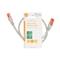 NEDIS CCGL85230GY05 UTP Cat6 patch kábel, RJ45 aranyozott érintkezők, hossz 0,5m CCGL85230GY05 small