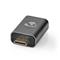 NEDIS CCVTB34906GY mini HDMI - HDMI adapter, 4K@60Hz, aranyozott, alumínium ház CVTB34906GY small